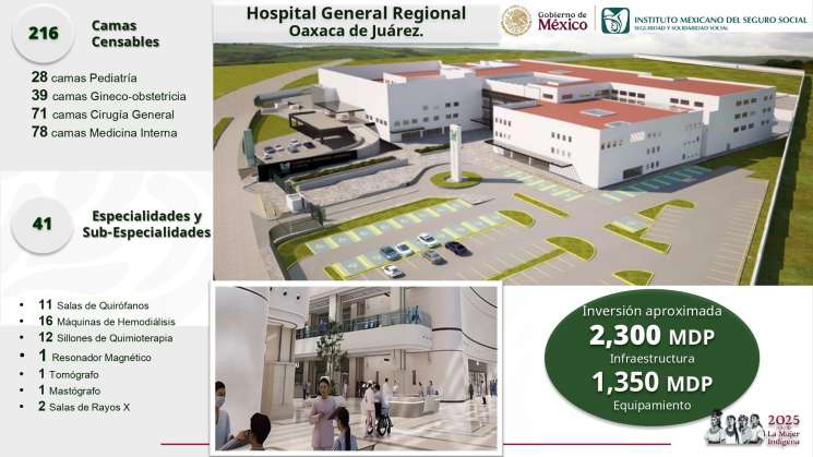 Anuncian Hospital General Regional de Alta Especialidad del IMSS