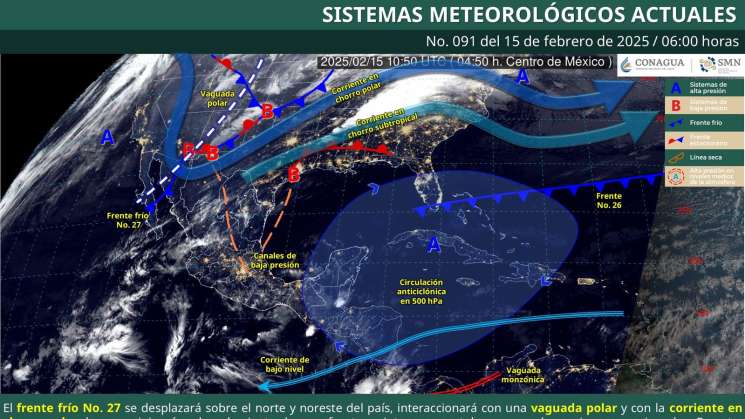 Ambiente invernal predominante las próximas 72 horas en Oaxaca 