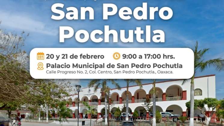 Lleva Semovi más de 20 trámites y servicios a San Pedro Pochutla