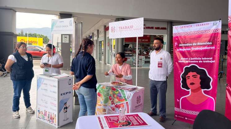 Lanza Setrao Jornadas de Atención a Mujeres Trabajadoras 