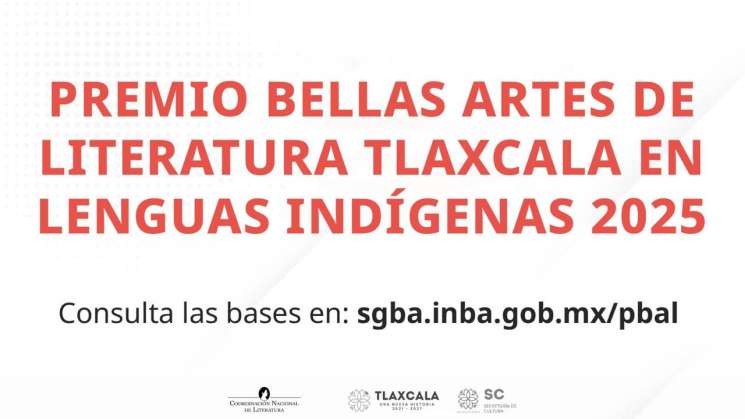 Convocan a premio Bellas Artes de literatura en lenguas indigenas