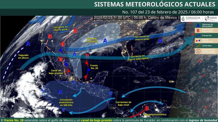 Se prevén temperaturas frías en la Mixteca y Sierra Juárez 