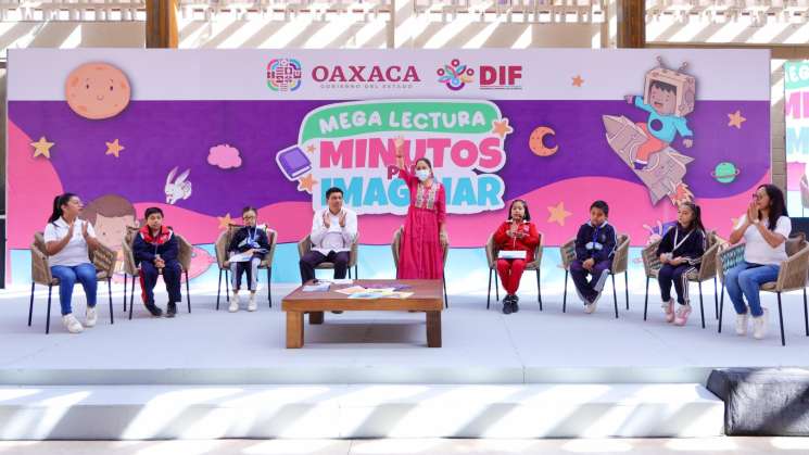 Niñas y niños disfrutan de “Minutos para Imaginar” 