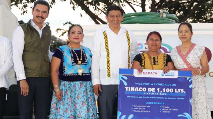 Arranca Salomón Jara programa Agua para Todas y Todos 2025 