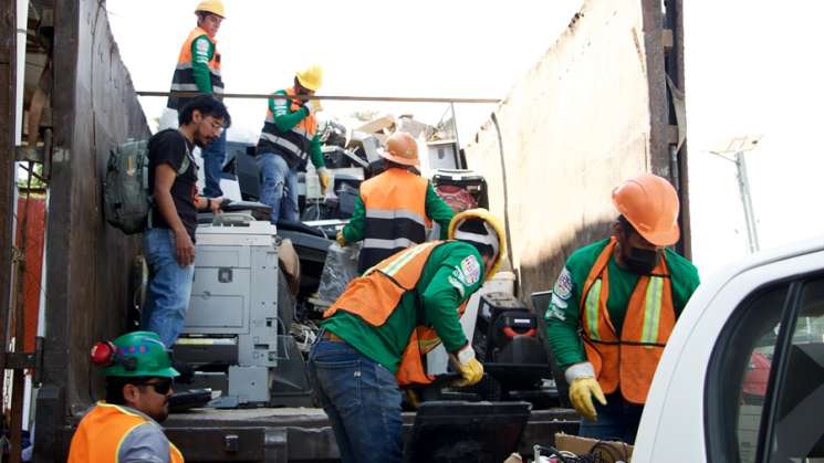 Exitosa jornada de acopio de residuos eléctrico y electrónicos 