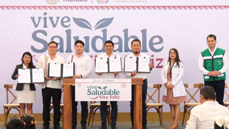 Oaxaca se suma a la estrategia “Vive saludable, vive feliz” 