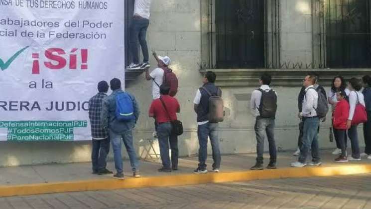 Anuncian paro de labores judiciales en Oaxaca este martes 17