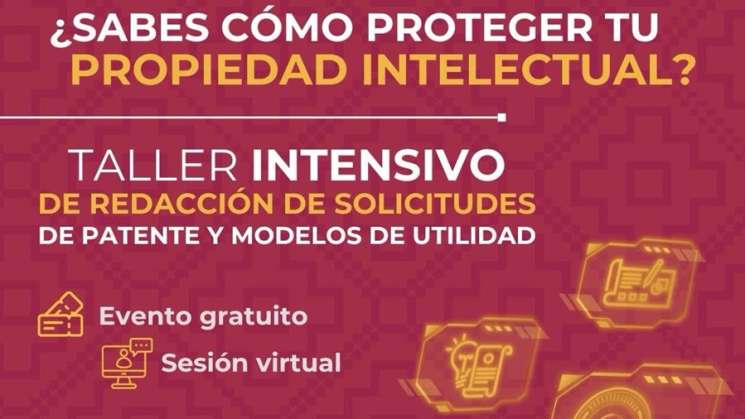 Invita Cocitei a taller Redacción de Solicitudes de Patente 