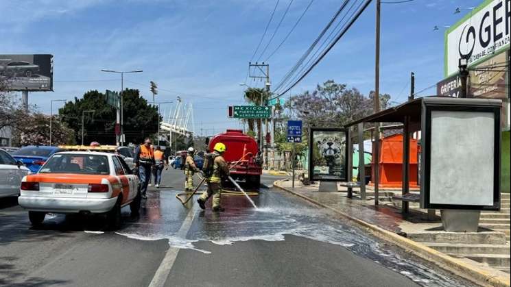 Atiende informe CEPCyGR por posible material químico en la calle